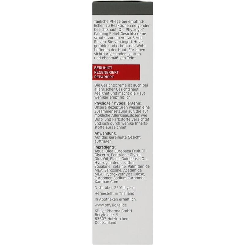 PHYSIOGEL Calming Relief Gesichtscreme
