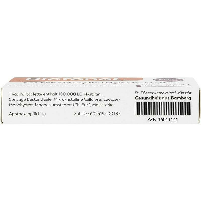 BIOFANAL bei Scheidenpilz 100 000 I.E. Vaginaltab.