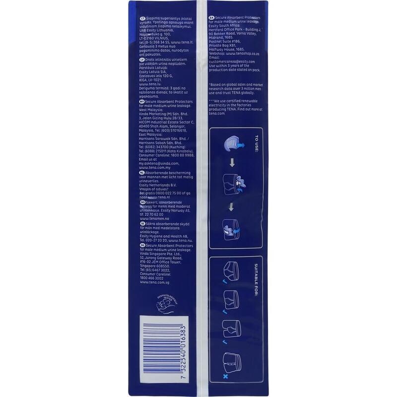 TENA MEN Active Fit Level 2 Inkontinenz Einlagen